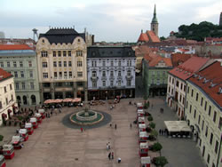 Plaza principal Bratislava